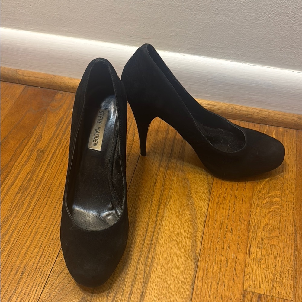 Steve Madden Black Women's Heels